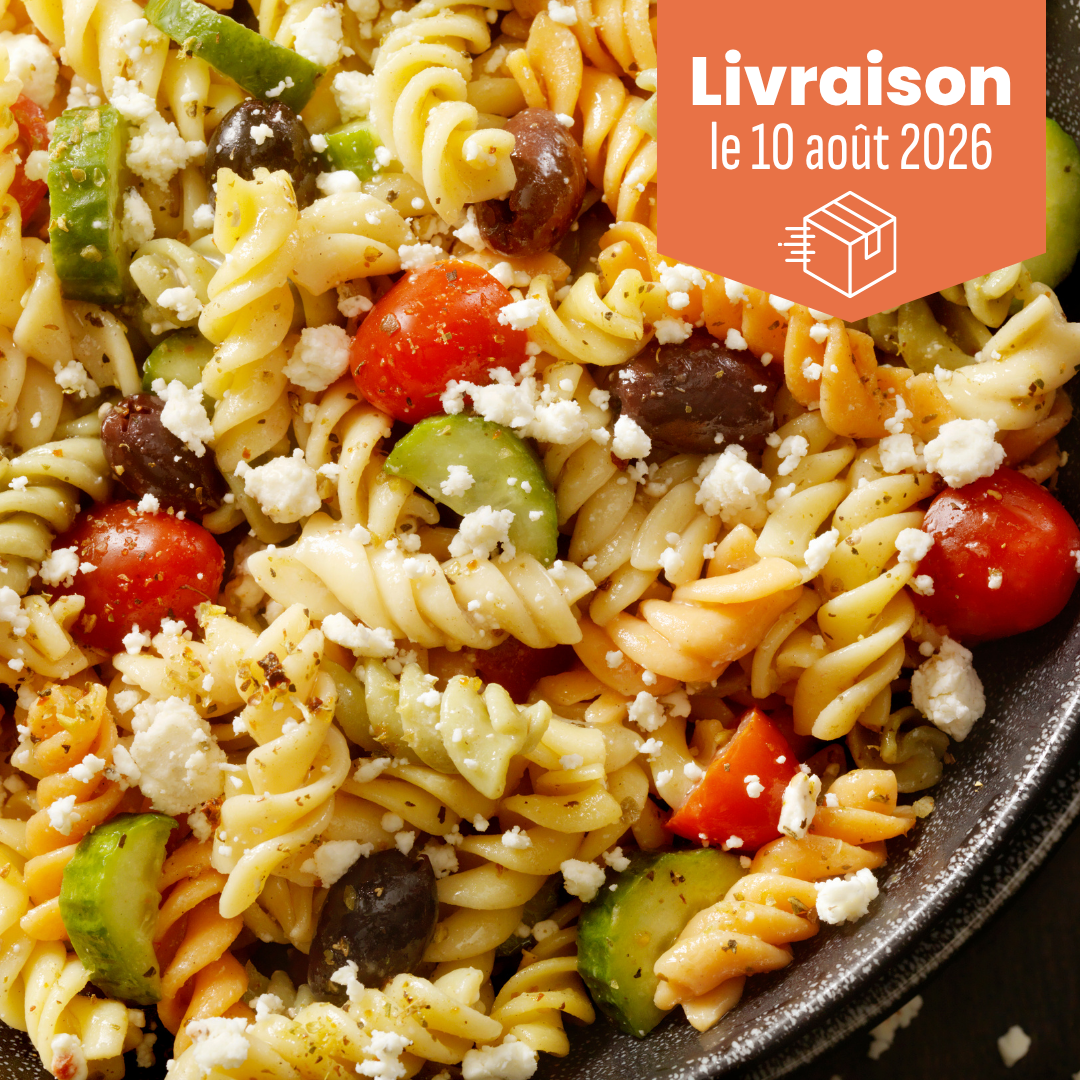 Salade de pâtes à l'italienne rafraîchissante