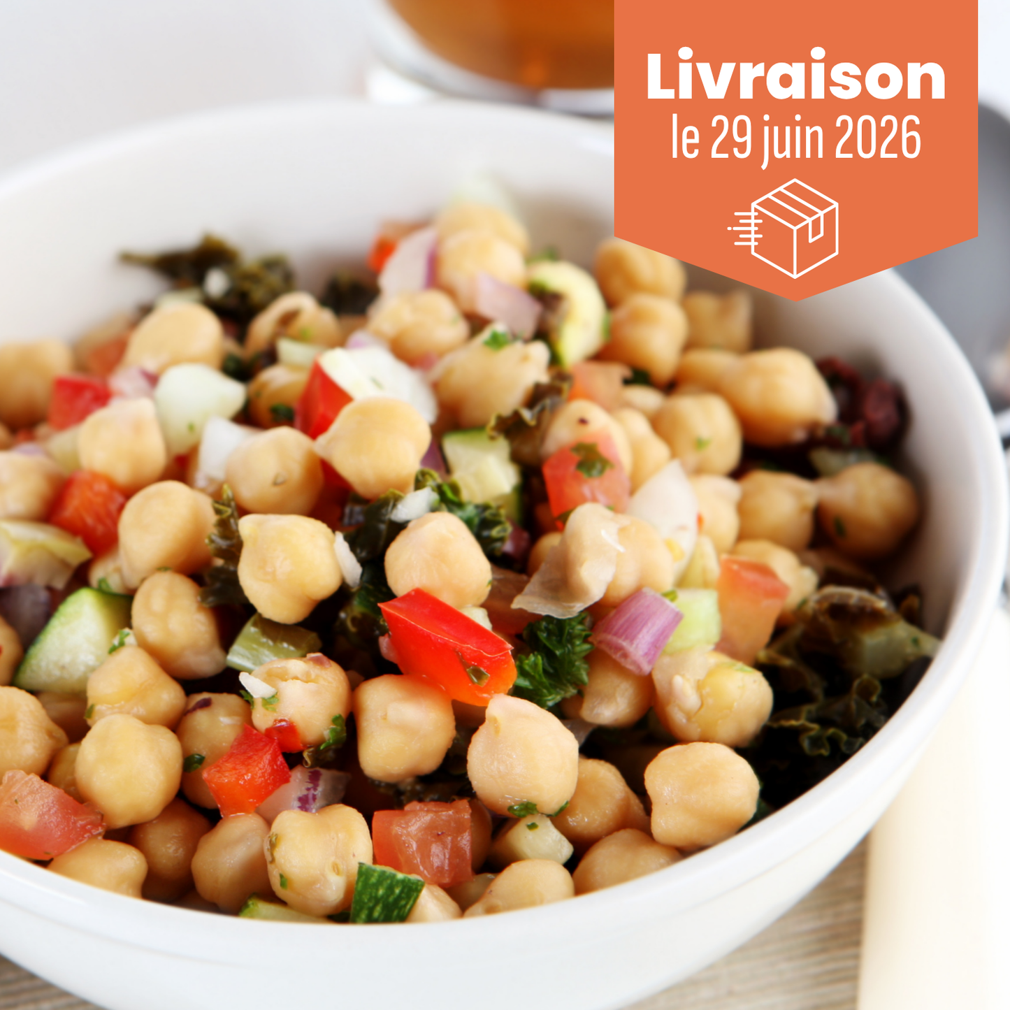 Salade de pois chiche et feta