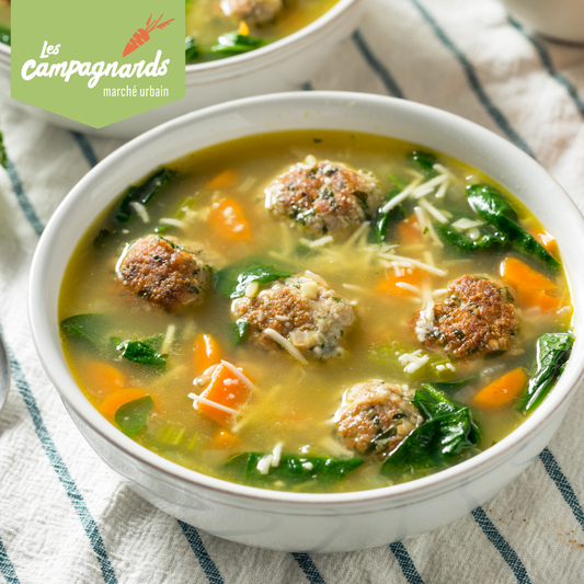 SOUPE NOCES À L'ITALIENNE