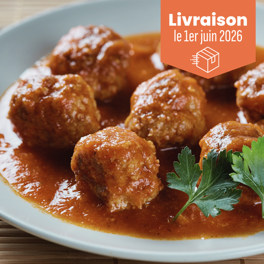 Boulettes aux pêches tendres