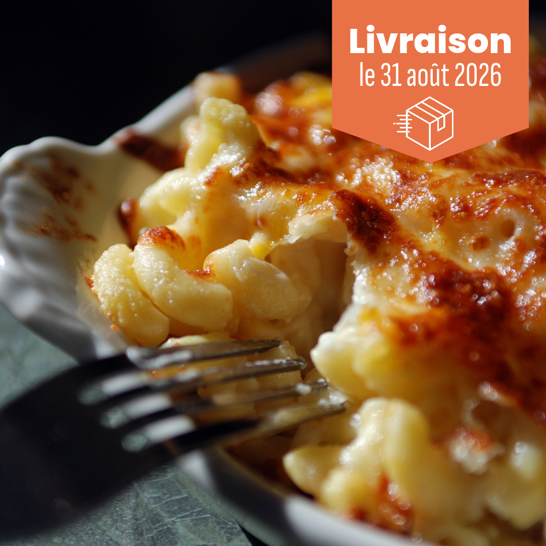 Mac and cheese jambon et bacon décadent