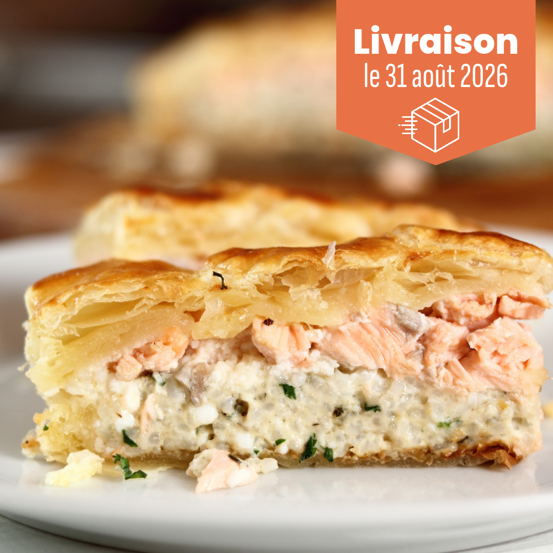 Pâté au saumon et patates pilées