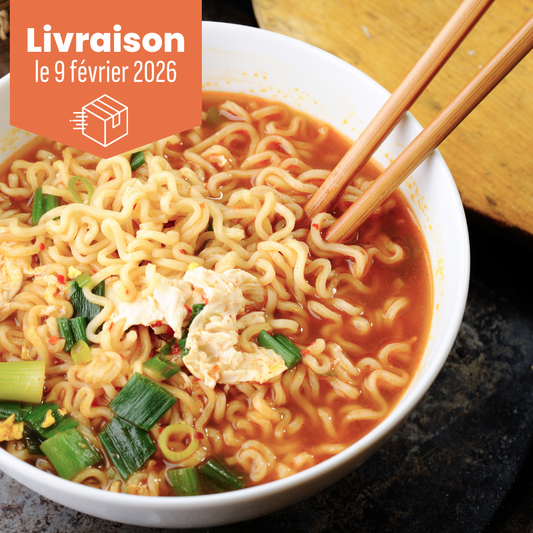 Soupe ramen au porc délicieuse