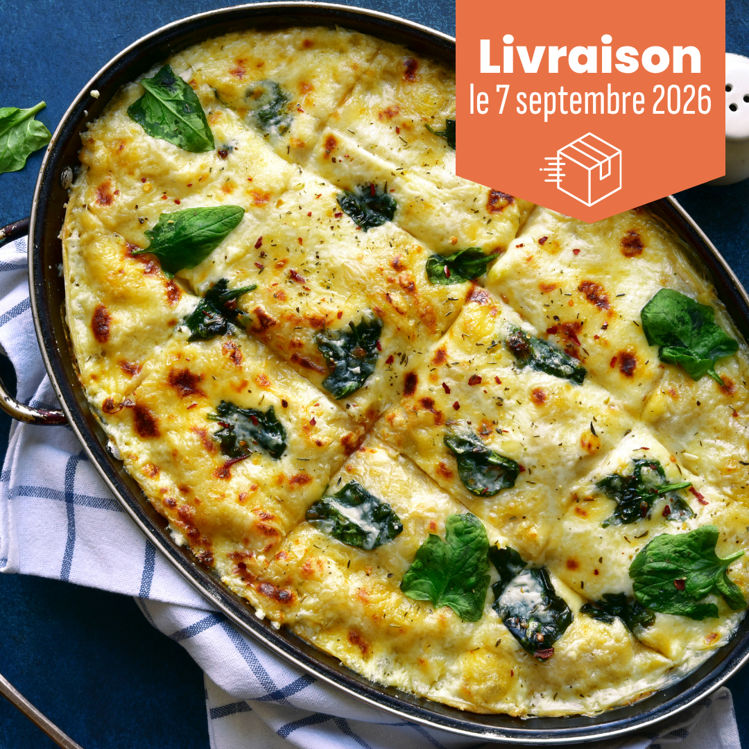 Lasagne au poulet et épinards délicieuse