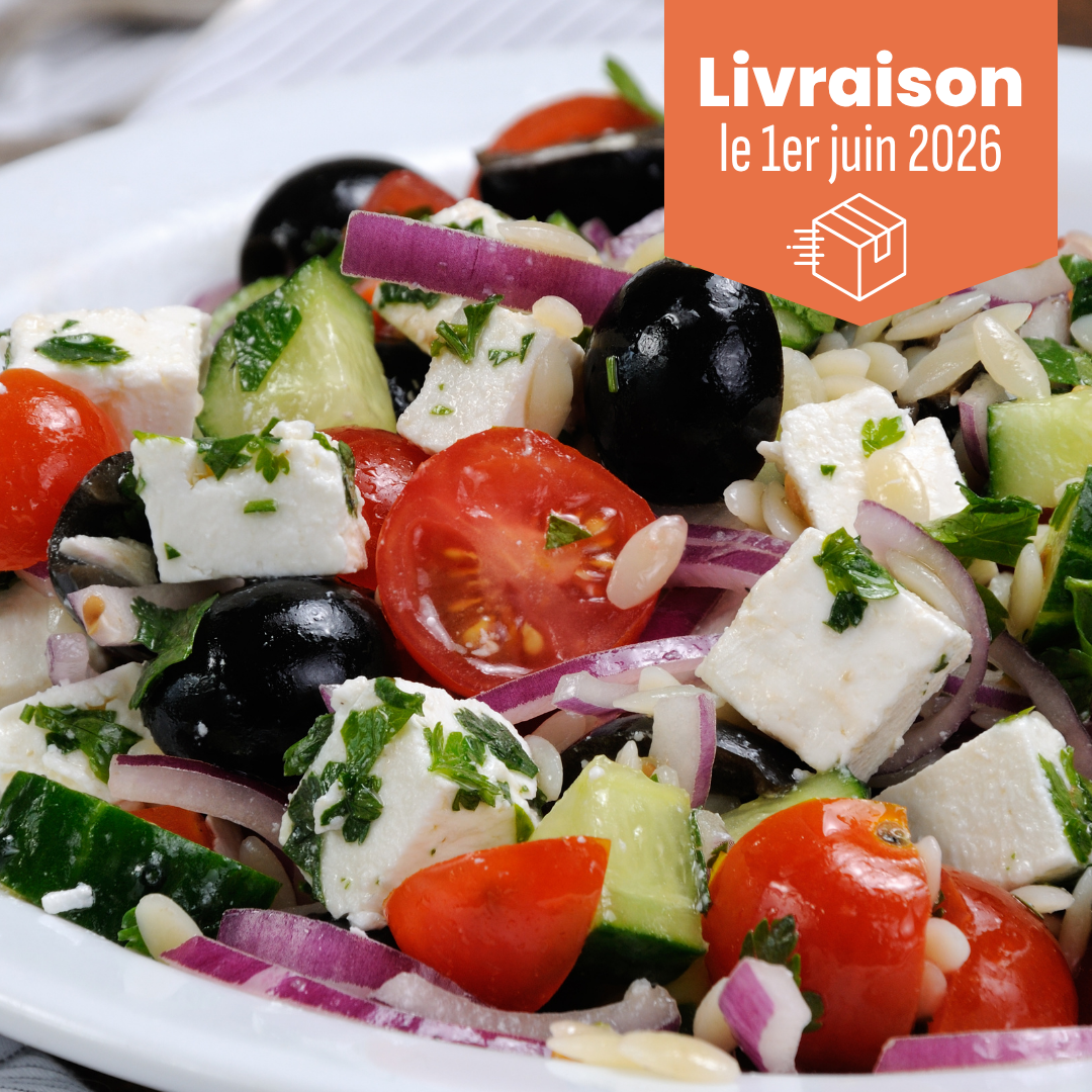 Salade de pâtes à la grecque authentique