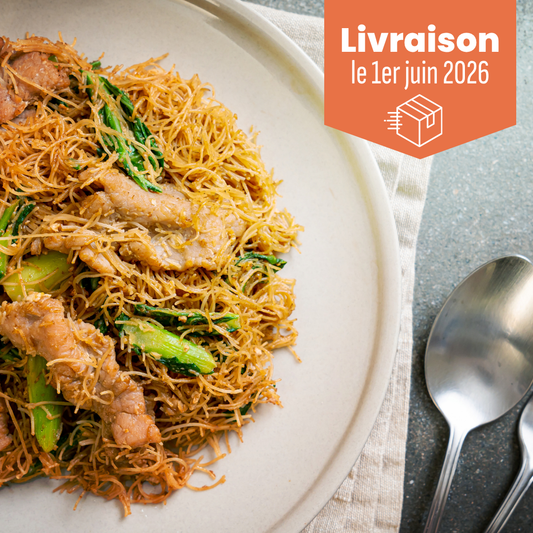 Sauté de vermicelles thaï au poulet
