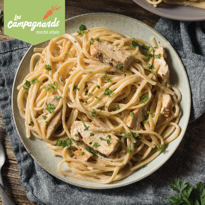 Fettuccine Alfredo au poulet