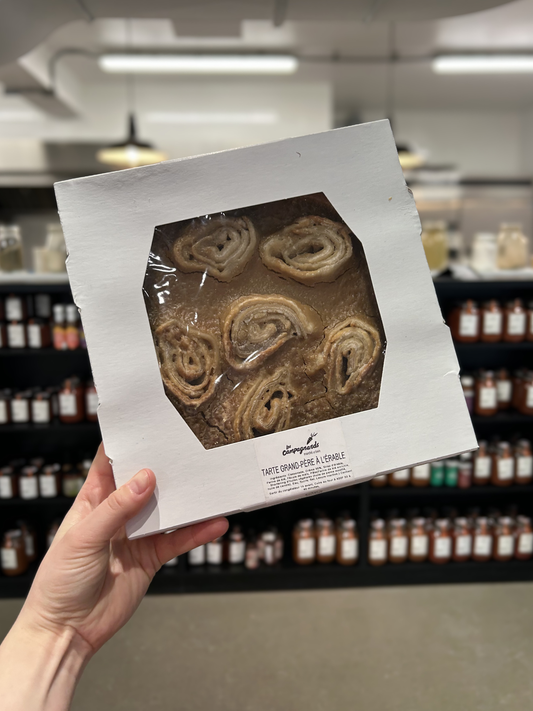 TARTE GRAND-PÈRE À L'ÉRABLE
