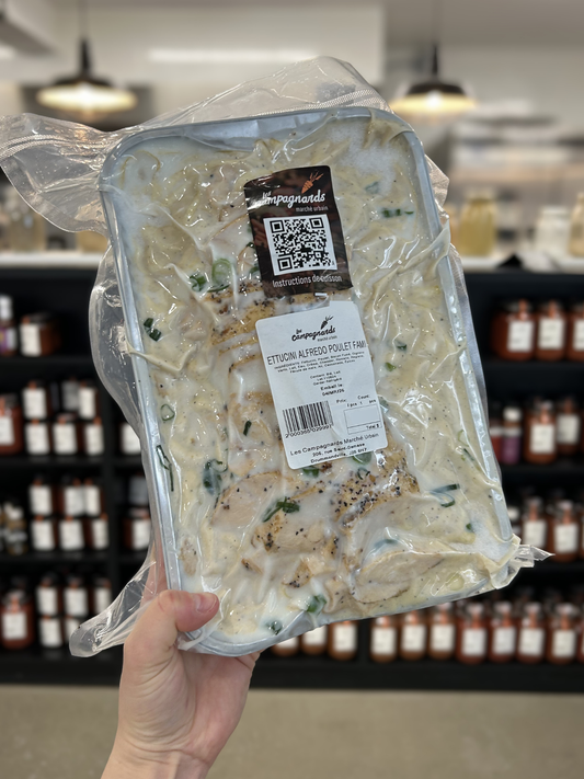 Fettuccine Alfredo au poulet