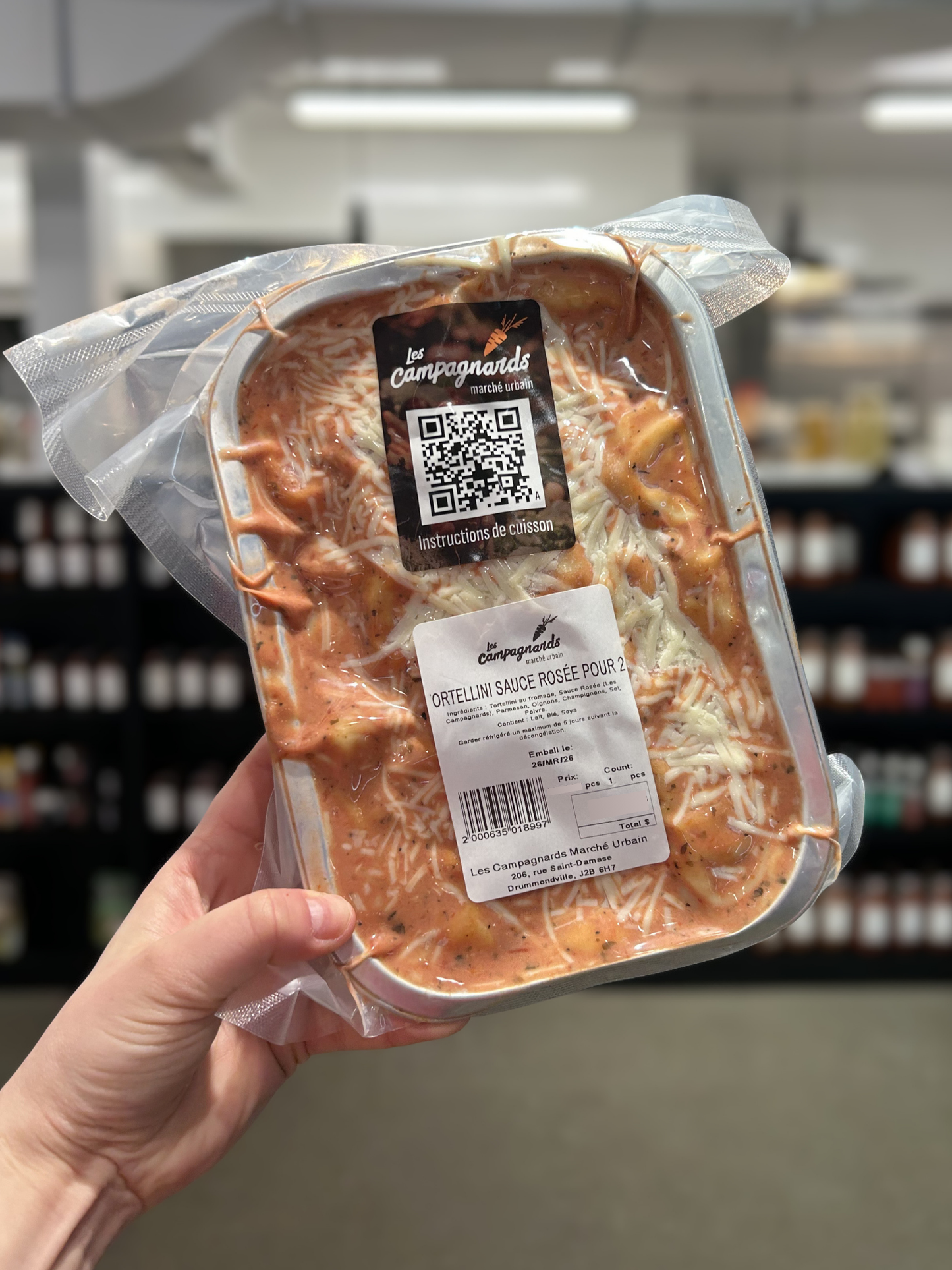 TORTELLINI SAUCE ROSÉ